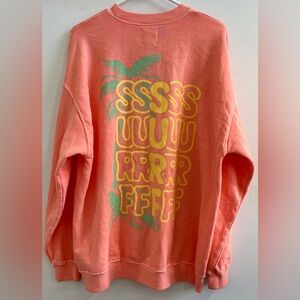 Billabong Ride In Oversized Pullover Color:Peach pie Size:M